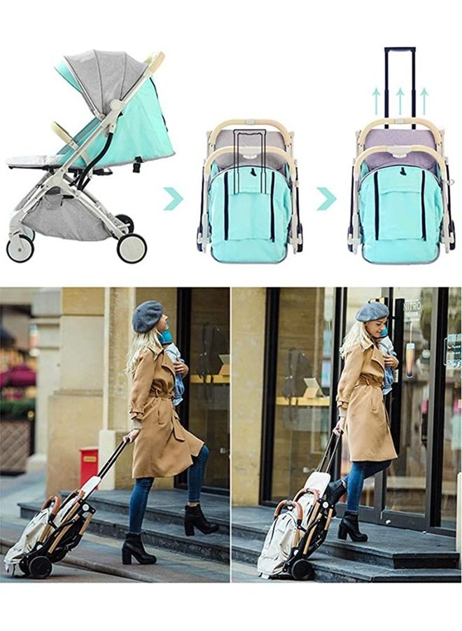 جي تي-ويل عربة أطفال محمولة للسفر، مناسبة للأطفال من عمر 6 أشهر إلى 3 سنوات - Image 3