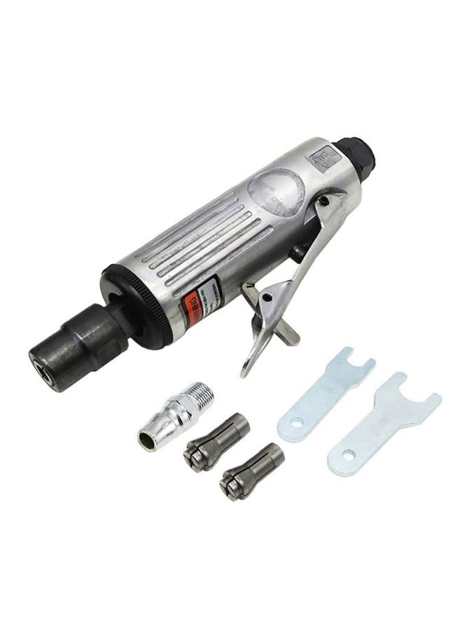 VIGAN Pneumatic Polishing Machine 1/4 Inch Professional Air Die Grinder Grinding Kit Polishing Engraving Tool Pneumatic Tool (6PCS Set) - Image 1
