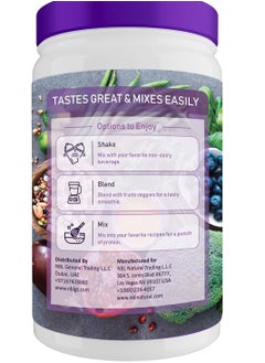 NBL Natural Plant Based Organic Protein Powder, Vegan For Men And Women, 22g Protein Per Serving, Banana, 2.2 Lb, 25 Servings  - Image 3