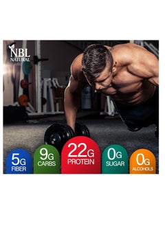 NBL Natural Plant Based Organic Protein Powder, Vegan For Men And Women, 22g Protein Per Serving, Banana, 2.2 Lb, 25 Servings  - Image 4