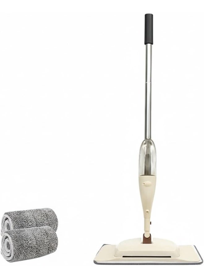 2-in-1 Spray Mop and Carpet & Floor Cleaner – 360° Rotation – Effective Cleaning and Polishing – Equipped with a Long Handle and 2 Replacement Parts - Image 1