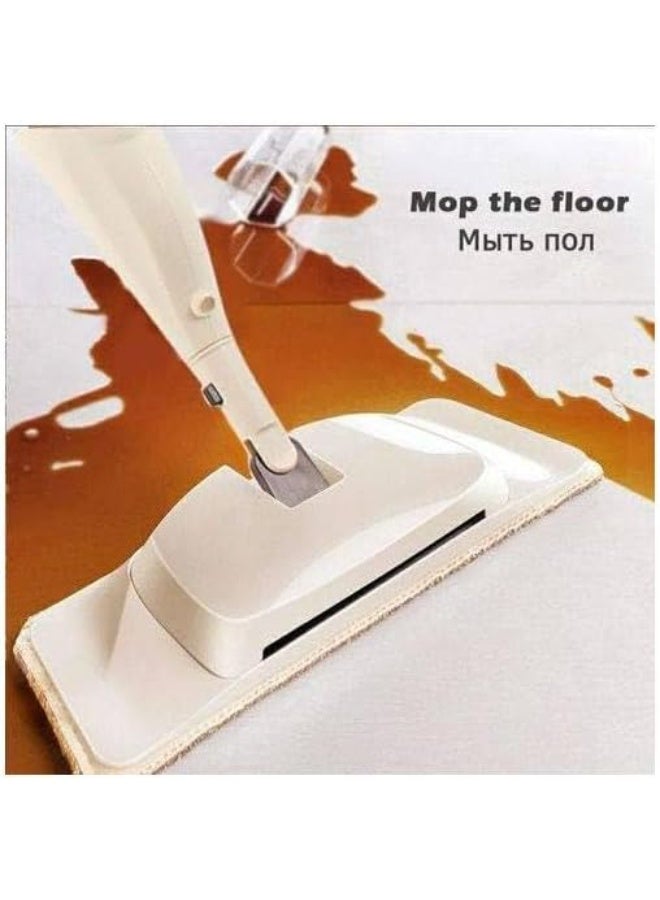 2-in-1 Spray Mop and Carpet & Floor Cleaner – 360° Rotation – Effective Cleaning and Polishing – Equipped with a Long Handle and 2 Replacement Parts - Image 3