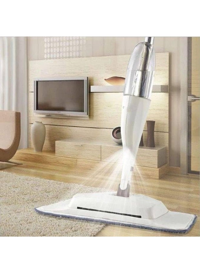 2-in-1 Spray Mop and Carpet & Floor Cleaner – 360° Rotation – Effective Cleaning and Polishing – Equipped with a Long Handle and 2 Replacement Parts - Image 4