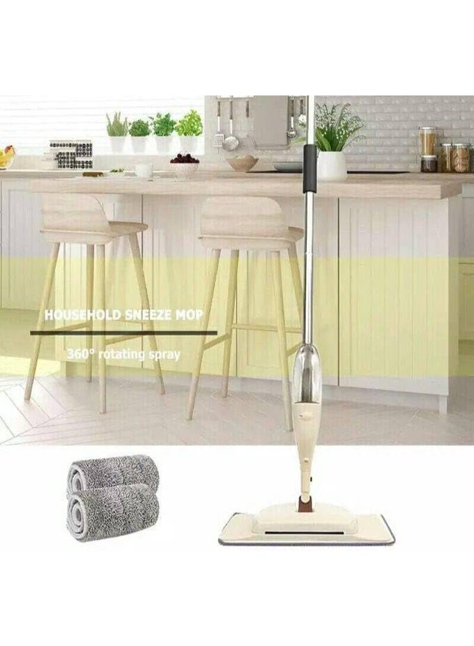 2-in-1 Spray Mop and Carpet & Floor Cleaner – 360° Rotation – Effective Cleaning and Polishing – Equipped with a Long Handle and 2 Replacement Parts - Image 5