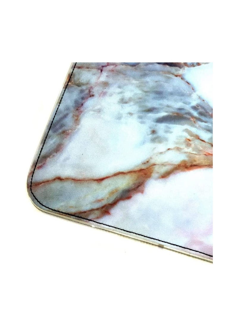 Generic - Marble RGB XL Gaming Mouse Pad, Non-Slip, Water-Resistant, Rubber Cloth, Stitched Edge, Computer Game Mouse & Keyboard Mat || (80 * 30cm) - Image 1