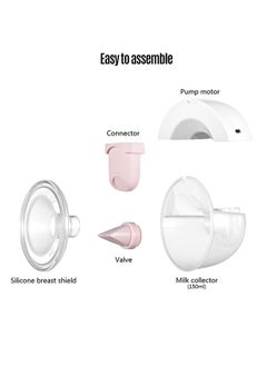 YOUHA Silent Invisible Wearable Hands Free Electric Breast Pump Breast Pump With 3 Modes And 9 Levels 150ML, 24MM/28MM  - Image 3