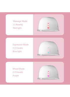 YOUHA Silent Invisible Wearable Hands Free Electric Breast Pump Breast Pump With 3 Modes And 9 Levels 150ML, 24MM/28MM  - Image 5