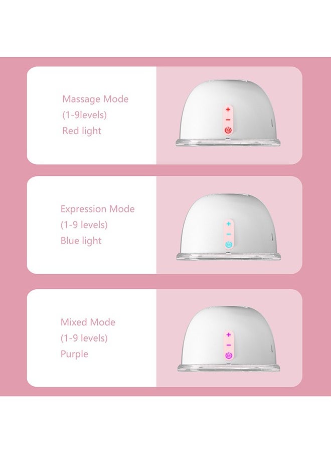 YOUHA - Silent Invisible Wearable Hands Free Electric Breast Pump Breast Pump With 3 Modes And 9 Levels 150ML, 24MM/28MM - Image 1