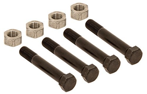 LIBRA Trailer Leaf Spring Shackle Bolts 9/16" -18 X 3-1/2" Long with Lock Nuts, Set of 4-23011/23012 - Image 1