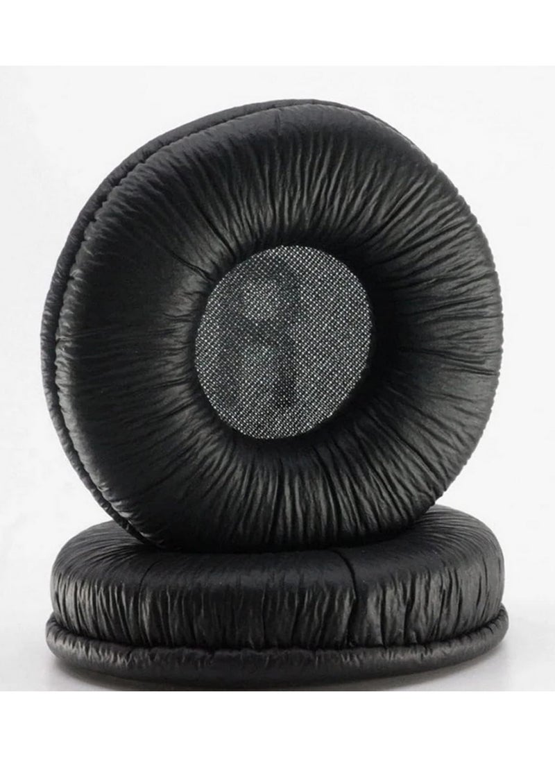 1Pair Replacement Earpads for JBL Tune 600BTNC 500BT T450 JR300 Tune 510BT Headphones Soft Protein Leather Ear Cushion Pads with Memory Foam Comfortable Ear Pads - Image 2