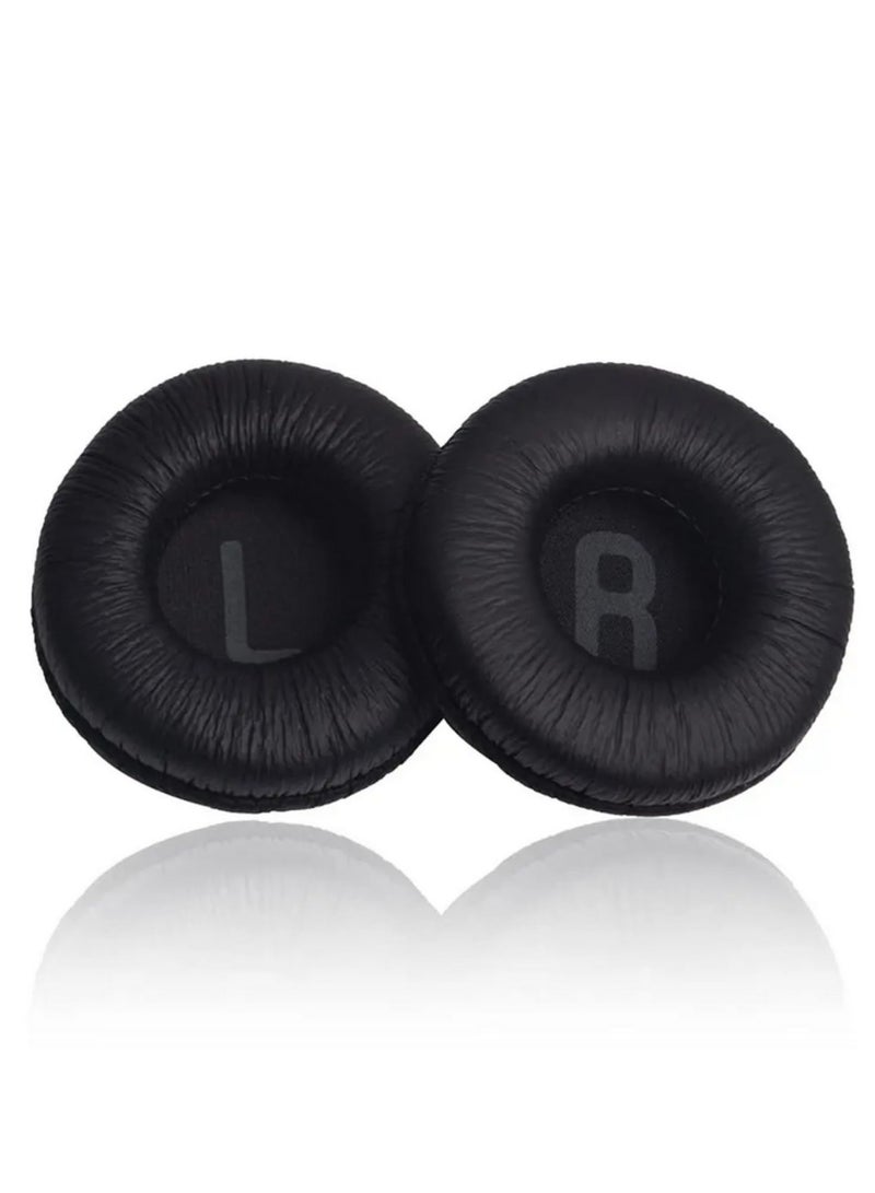 1Pair Replacement Earpads for JBL Tune 600BTNC 500BT T450 JR300 Tune 510BT Headphones Soft Protein Leather Ear Cushion Pads with Memory Foam Comfortable Ear Pads - Image 5