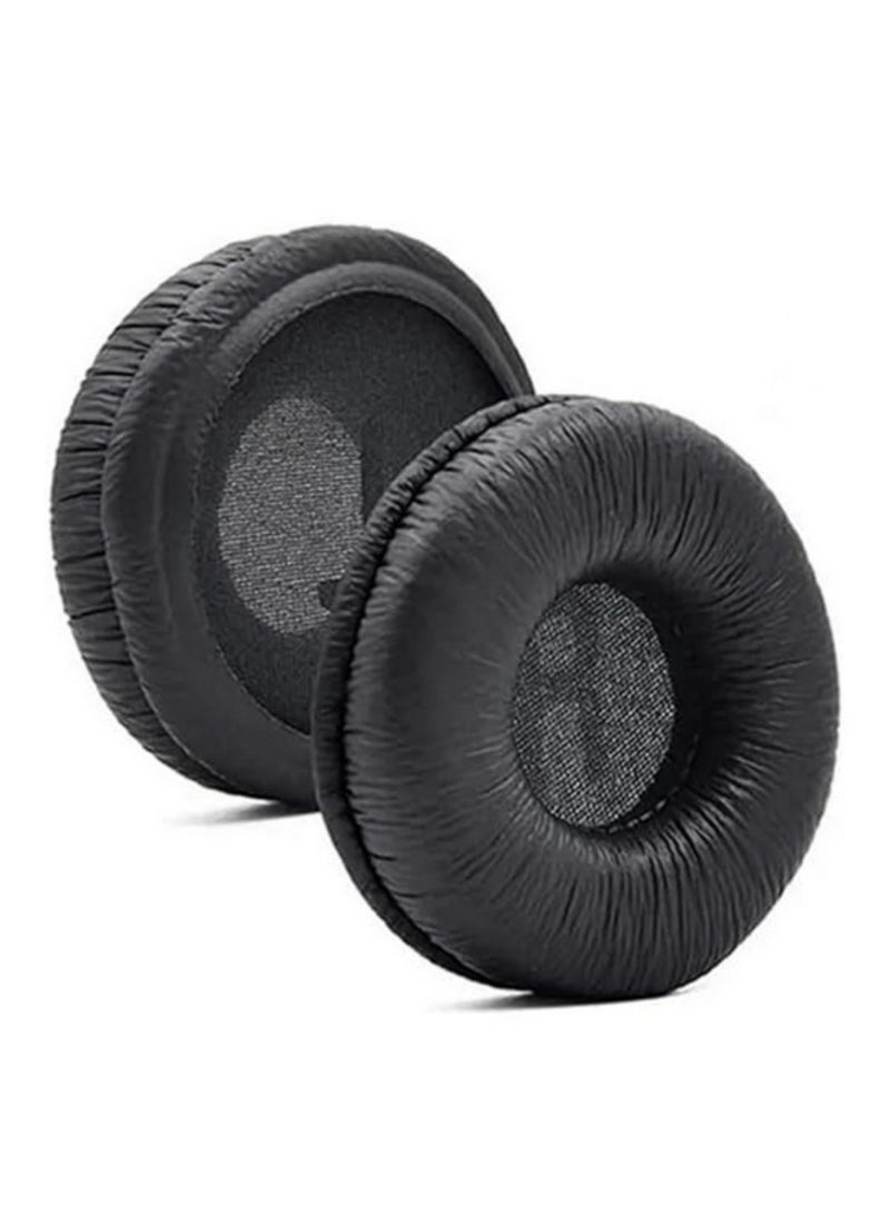 1Pair Replacement Earpads for JBL Tune 600BTNC 500BT T450 JR300 Tune 510BT Headphones Soft Protein Leather Ear Cushion Pads with Memory Foam Comfortable Ear Pads - Image 1