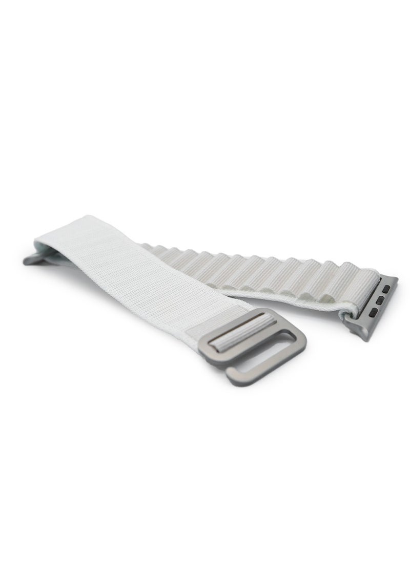 Generic 42/44/45/49mm Ultra Watchband For iWatch Silver  - Image 3