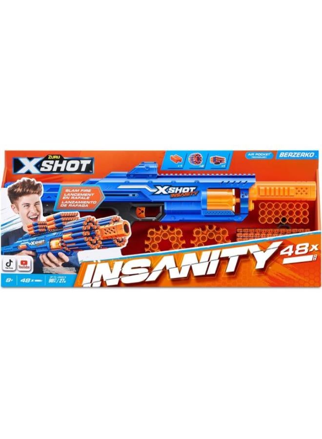 Toh X-Shot Insanity-Berzerko 6 Shot (48 Darts)