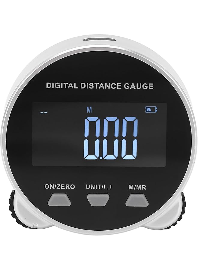 promass Digital Tape Measure, 656.2ft Electronic Rolling Ruler with LCD Display, USB Rechargeable Long Distance Rolling Measuring Tool for Flat Curved Diameter Odd Shape - Image 1