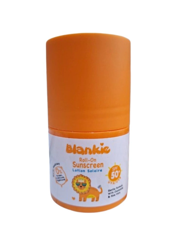 بلانكي واقي شمس بلانكي رول أون بعامل حماية من الشمس 50+ - 50 مل - Image 1