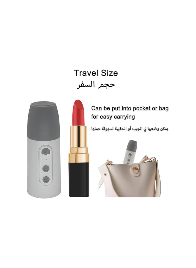 The Bros Portable Travel Bidet with 290ml Bottle, Shattaf Bidet 3 Water Spray Mode, USB Rechargeable Electric Mini Bidet Sprayer for Toilet Travel for Personal Hygiene Cleaning, Postpartum Care - Image 3