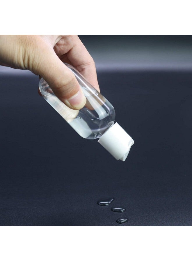 TRENDBOX 60Ml 2Oz Empty Plastic Refillable Essentials Bottles With Disc Top Flip Cap12 Pack - Image 4