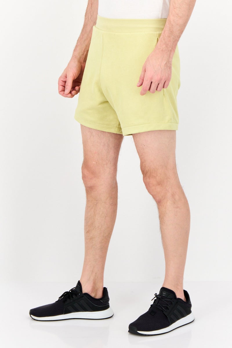 Adidas Men Sportswear Fit Basketball Shorts, Halo Gold - Image 3