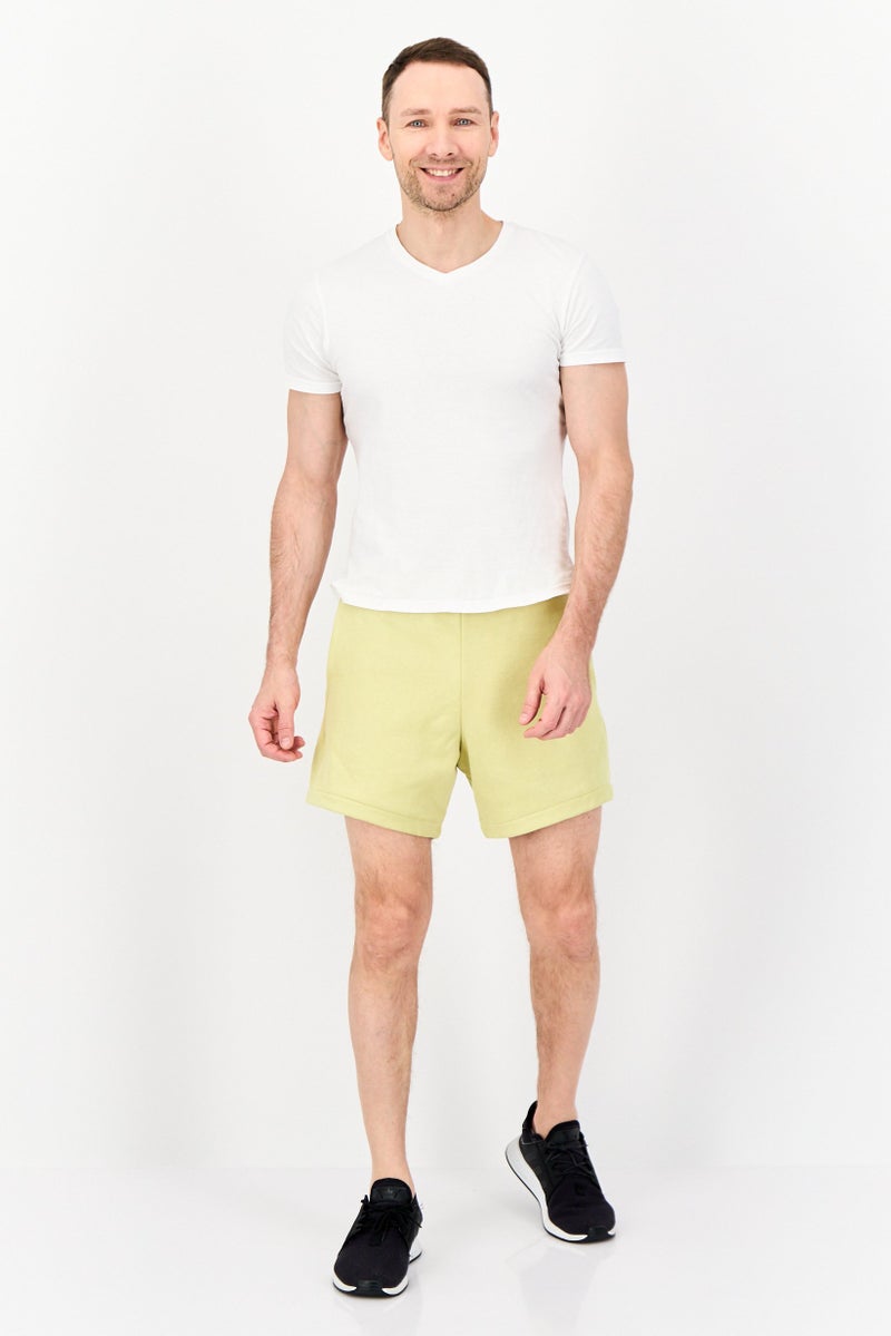 Adidas Men Sportswear Fit Basketball Shorts, Halo Gold - Image 4