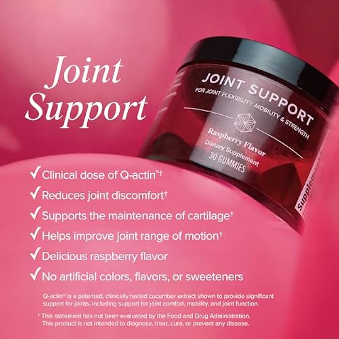 Isagenix Joint Support - Science-Backed, Natural Ingredients to Help with Joint Flexibility, Mobility, and Strength - Raspberry Flavor - 30 Gummies - Image 3