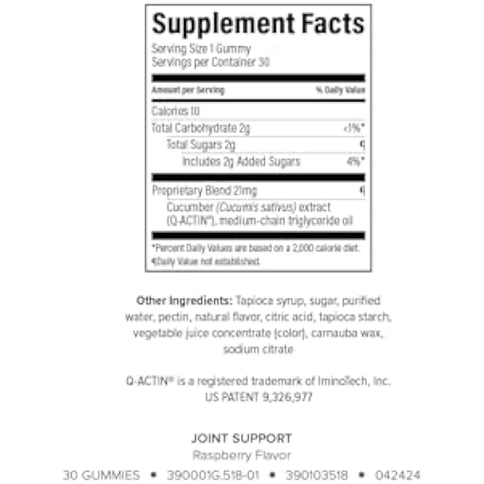 Isagenix Joint Support - Science-Backed, Natural Ingredients to Help with Joint Flexibility, Mobility, and Strength - Raspberry Flavor - 30 Gummies - Image 2