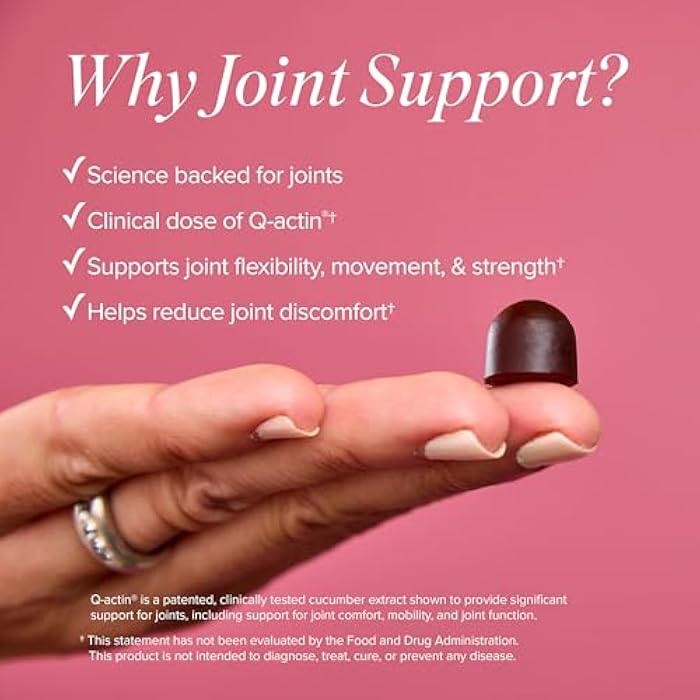 Isagenix Joint Support - Science-Backed, Natural Ingredients to Help with Joint Flexibility, Mobility, and Strength - Raspberry Flavor - 30 Gummies - Image 4