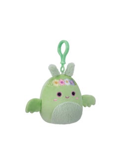 SQUISHMALLOW Squishmallows 3.5 Inch Plush Clip-On Tove The Mint Green Mothman 
