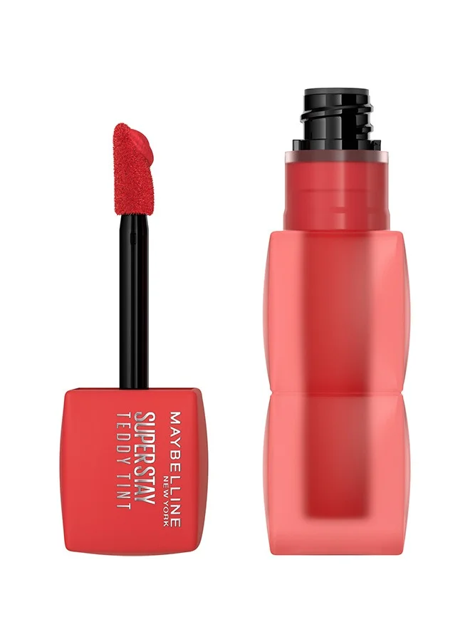 MAYBELLINE NEW YORK Maybelline New York, Super Stay Teddy Tint Plushwear and Transferproof  30 COQUETTISH