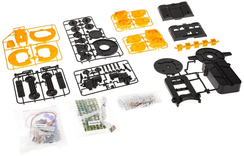 إلينكو Elenco تعليم Tech Robotic Arm Wire Robotic Arm Kit Toys STEM Toys for Kids 12+ - Image 3