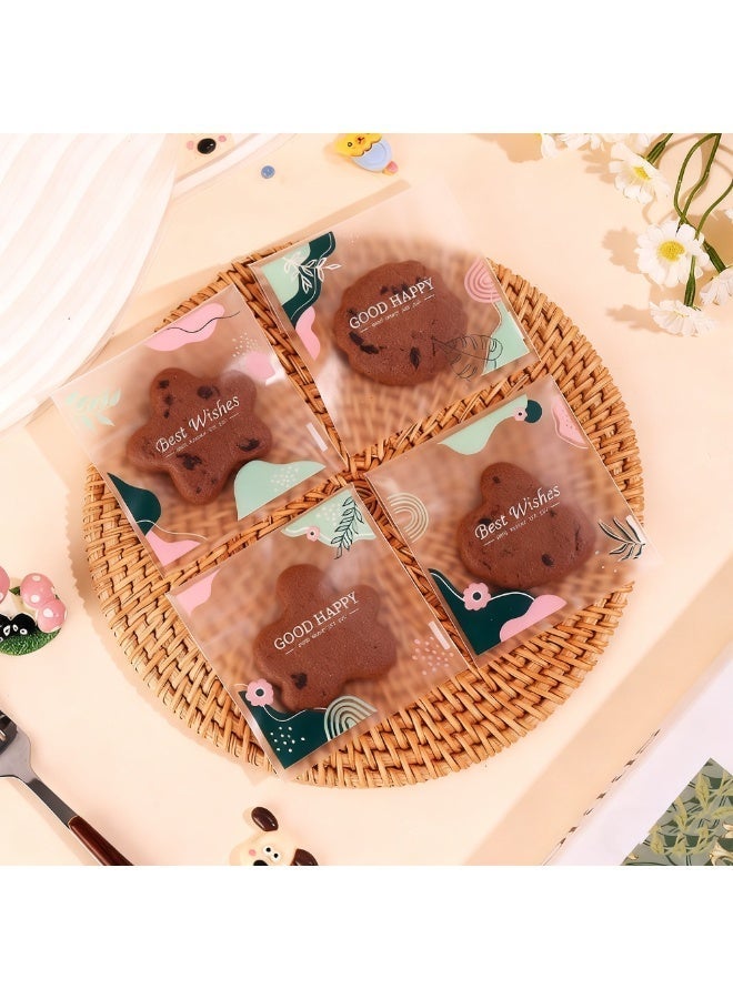 FLOVAZO 200 Pcs Small Transparent Self-Adhesive Bags - Multi-Purpose for Candy, Gifts, Cookies & Pastries, Mini Decor Items - Image 3