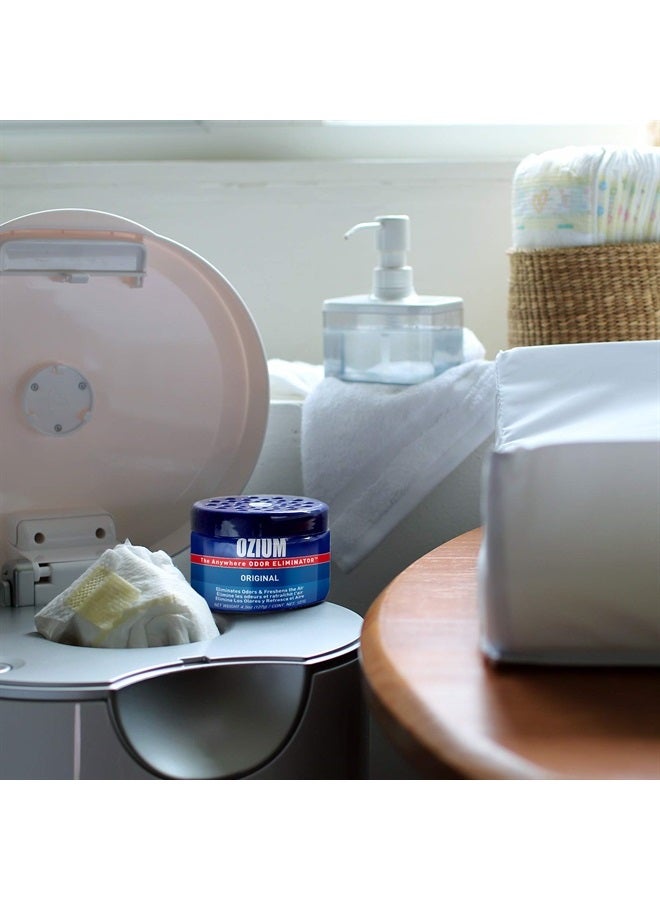 4.5 Oz. 4 Pack Odor Eliminating Gel for Homes, Cars, Offices and More, Outdoor Essence, 4 Pack