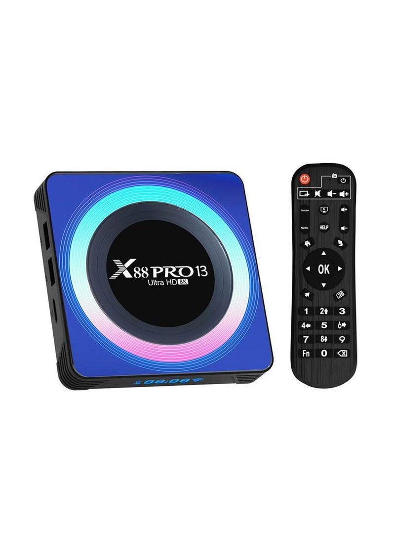 Furtey - Android TV Box 13.0 TV Box Android 4GB RAM 32GB ROM Quad Core ARM Cortex A53 TV Box 4K with WiFi 6 Dual WiFi Bluetooth 5.0 - Image 1