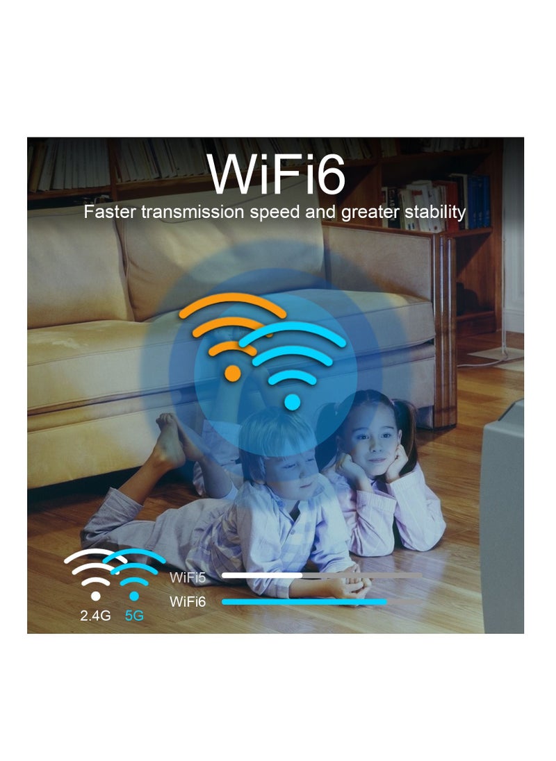 Furtey - Android TV Box 13.0 TV Box Android 4GB RAM 32GB ROM Quad Core ARM Cortex A53 TV Box 4K with WiFi 6 Dual WiFi Bluetooth 5.0 - Image 1