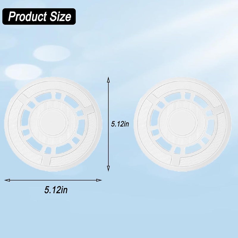 Frexusuent Mop Pad Plate Accessories for Dreame L10 Ultra / L10S Ultra Robot Vacuum Cleaner, 2 Pack Plastic Mop Pad Plate Holder Replacement Part Attachments - Image 5