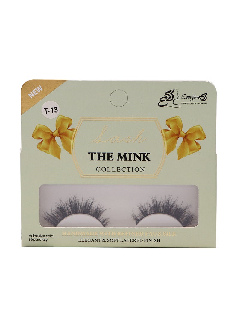 Everytime53 Everytime53 Women's The Mink Collection False Eyelashes - T13  - Image 1