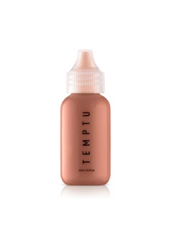 Temptu TEMPTU S/B Silicone-Based Airbrush Foundation: Professional Long-Wear Liquid Makeup, Sheer To Full Coverage For A Hydrated, Healthy-Looking Glow & Luminous, Dewy Finish On All Skin Types, 008 Clay, 1 Fl Oz 