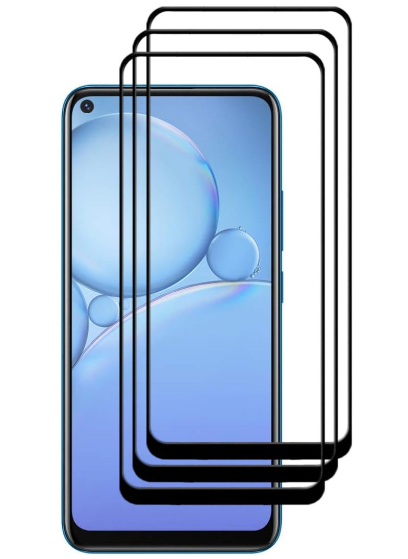 ACLIX 3 Pieces Antistatic ESD Dustproof Premium Quality High Definition Tempered Glass Screen Protector Designed For vivo Y30 - Image 1
