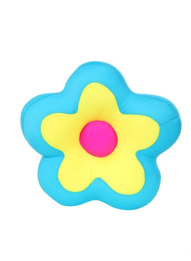 GIFTWISH Soft Stuffed Toy Blue Flower Lycra Soft Toy for Baby/Boy/Girl/Kid/Babies/Person - 30 X 30 cm