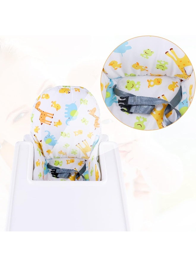 twoworld High Chair Cushion for IKEA Antilop Highchair, Baby High Chair Seat Cover Liner Mat Pad Cushion for IKEA Antilop High Chair (Animal Pattern) - Image 4