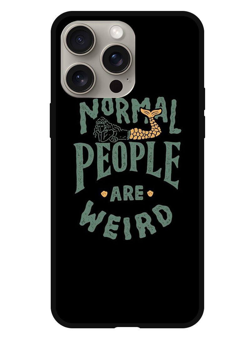 Theodor Protective Case Anti Scratch Shock Proof Bumper Cover For iPhone 15 Pro Normal people - Image 1