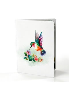 CUT POPUP.COM Cutpopup Hummingbird Birthday Card Pop Up, Mothers Day, 3D Popup Greeting Card (Hummingbird Purple Flower)  - Image 4