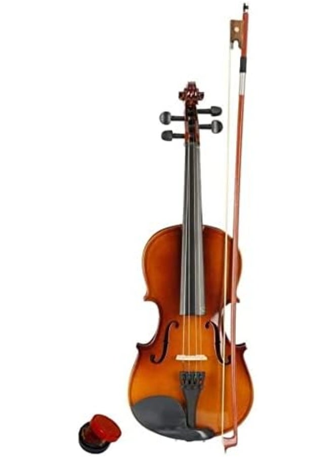 Megarya MegArya Violin Set, Acoustic Violin with Hard Case, Bow and Rosin for Beginner Violins 3/4  - Image 2