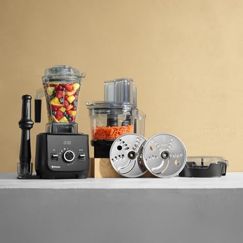 Vitamix Ascent X2 SmartPrep Kitchen System, Professional-Grade Blender, Stainless-Steel Blades, 12-Cup Food Processor Attachment, 48 Oz Blender Container, Black - Image 2
