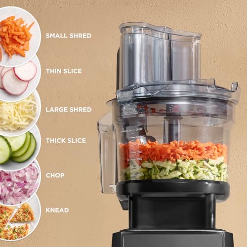 Vitamix Ascent X2 SmartPrep Kitchen System, Professional-Grade Blender, Stainless-Steel Blades, 12-Cup Food Processor Attachment, 48 Oz Blender Container, Black - Image 5