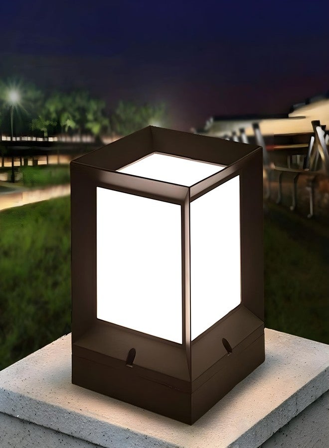 RBSK Gate Light for Home Gate/Gate Lamp for Outdoor Waterproof/Gate Lamp/Pillar Gate Light for Outdoor for Stairs, Pillar, Garden, Boundries (China) (with Bulb, 2, Pack) - Image 2