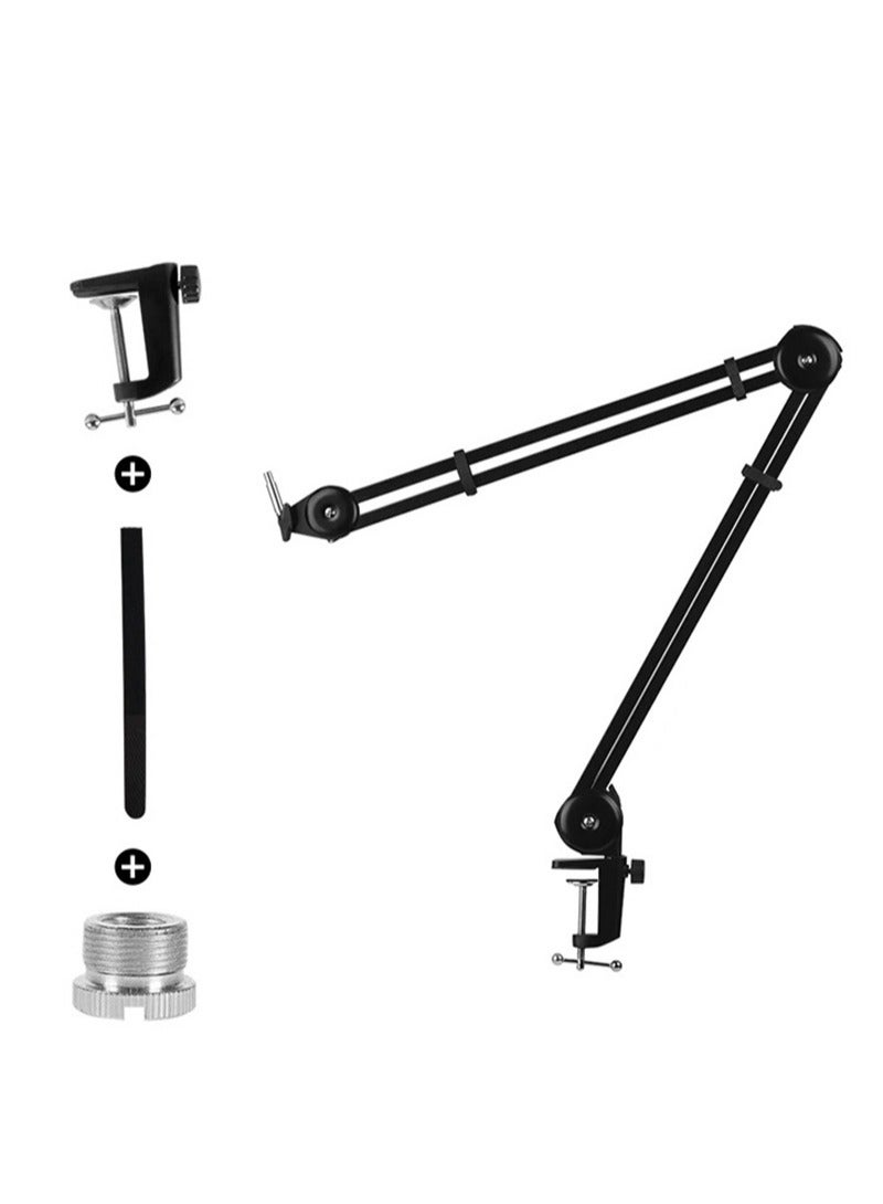 Sharpdo Desktop Microphone Stand,Full Motion Springless Cantilever Mount for Phone Tablet - Image 1