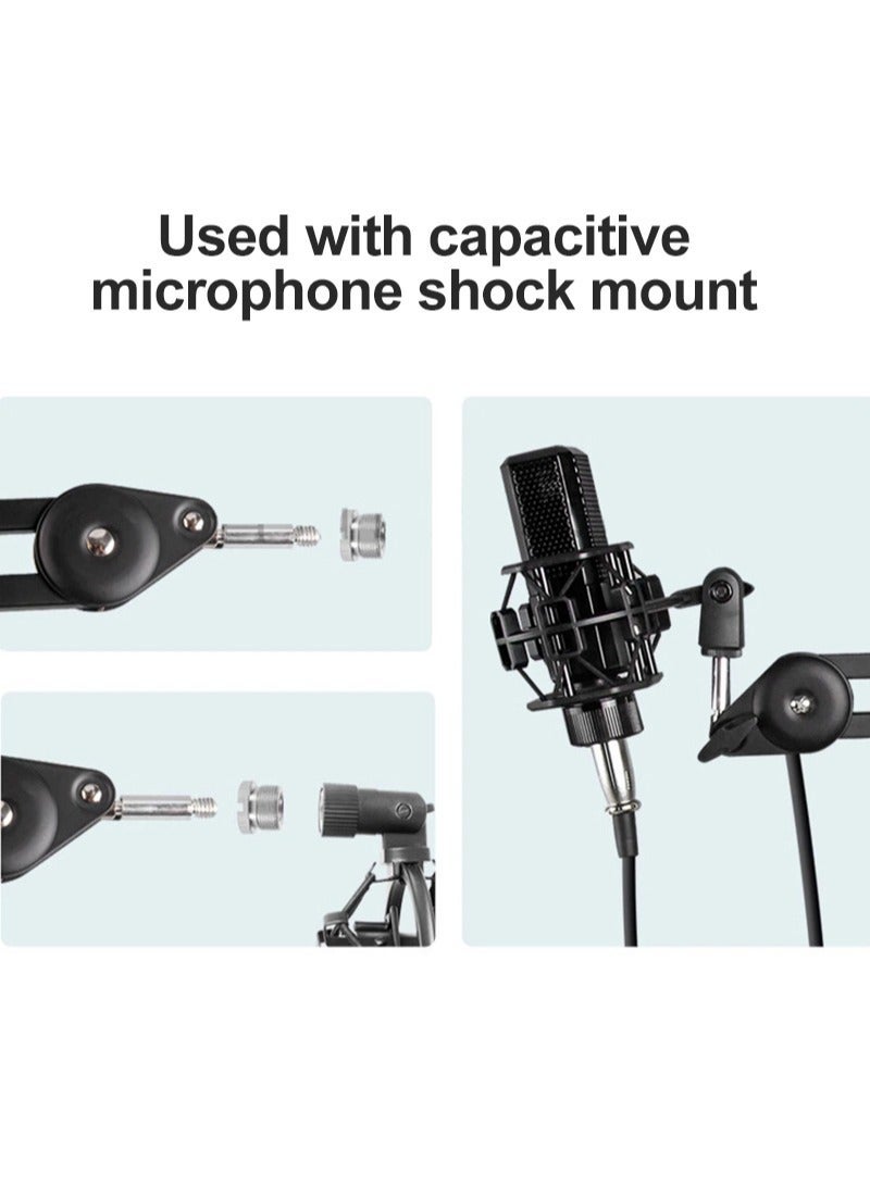 Sharpdo Desktop Microphone Stand,Full Motion Springless Cantilever Mount for Phone Tablet - Image 2