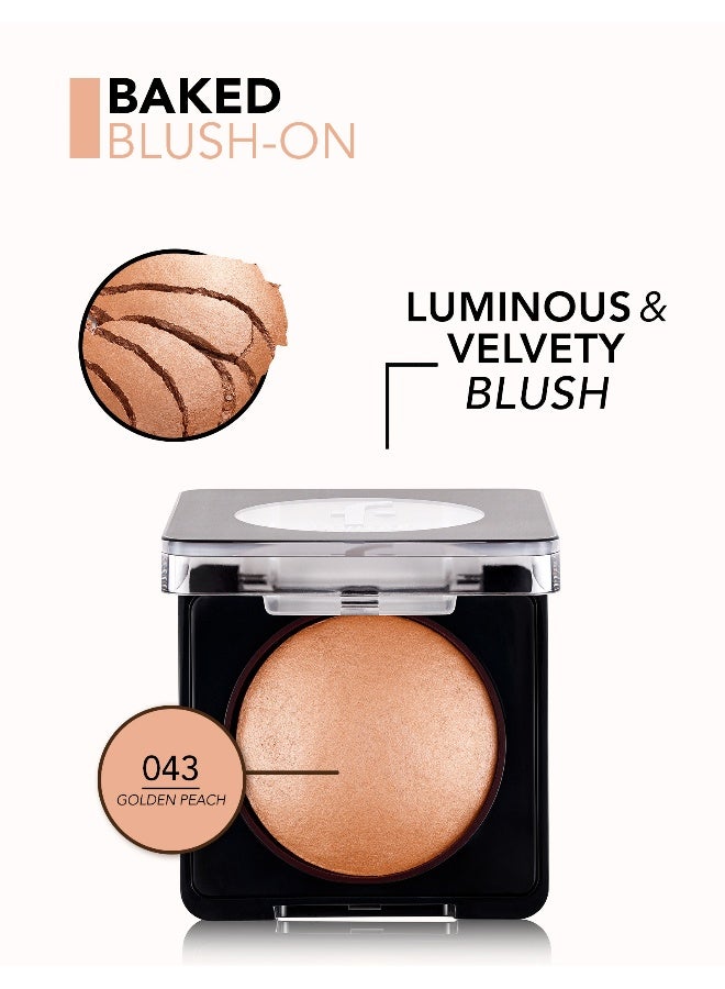 flormar NP Baked Blush On - 043 Golden Peach - Image 5