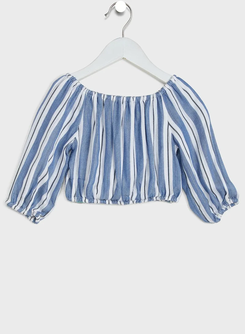 Nautinati Striped Clothing Set